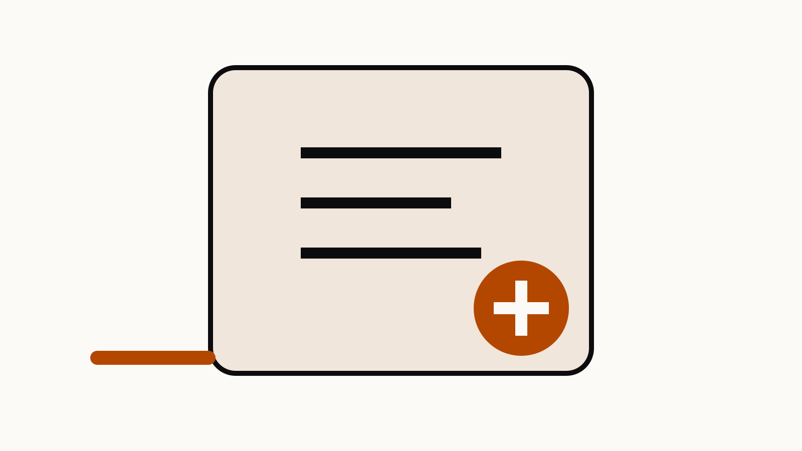 Stacked document window with an upload control